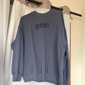 Taylor Swift The Eras Tour Navy Crewneck Sweater